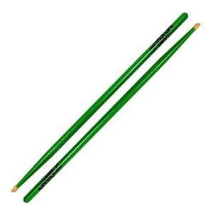 Zildjian 5ACWDGG 5A Acorn Neon Green Drumstick
